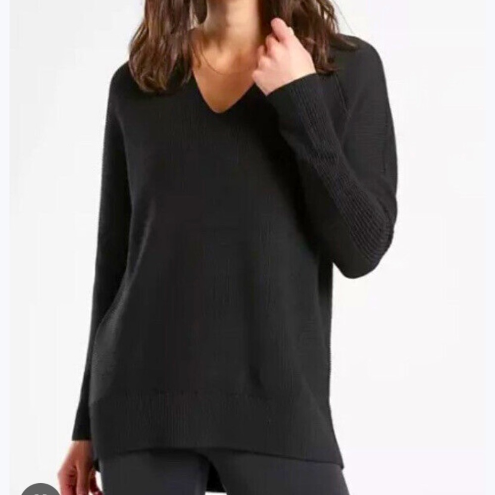 Athleta Hanover Black Sweater
